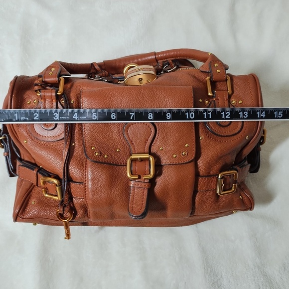 Chloe Large leather satchel Paddington Bag - Picture 3 of 15